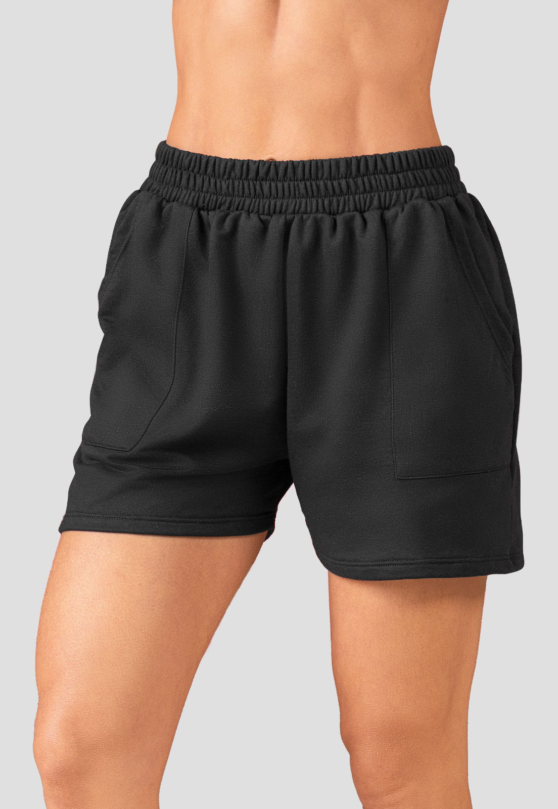 Bermuda Short Mujer Negro Atypical 102171