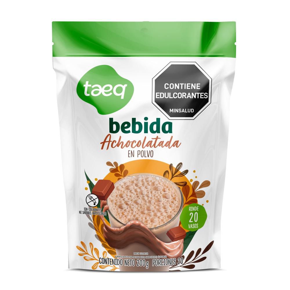 Bebida achocolatada TAEQ en polvo (200  gr) img #1