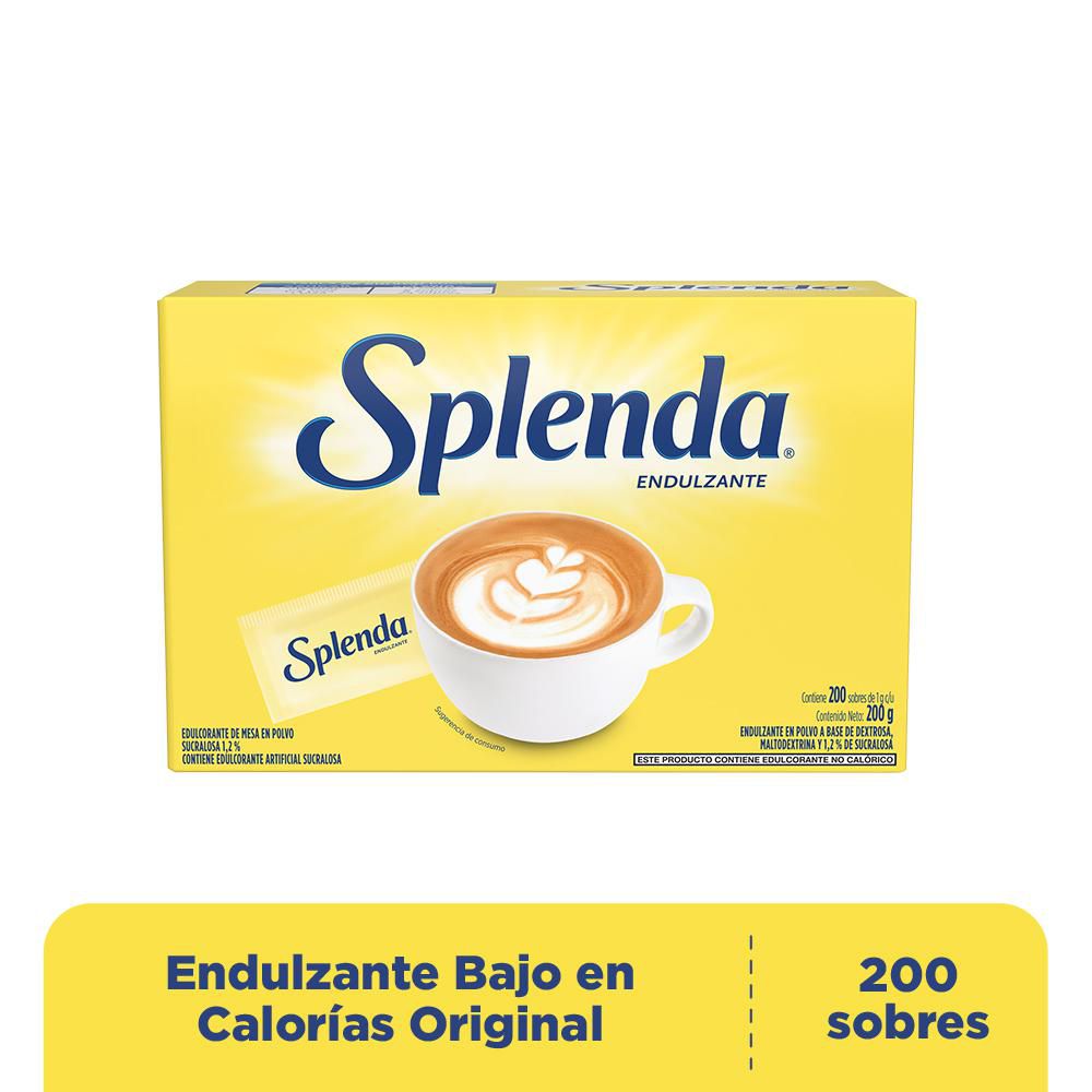 Endulzante SPLENDA 200 sobres (200  gr)