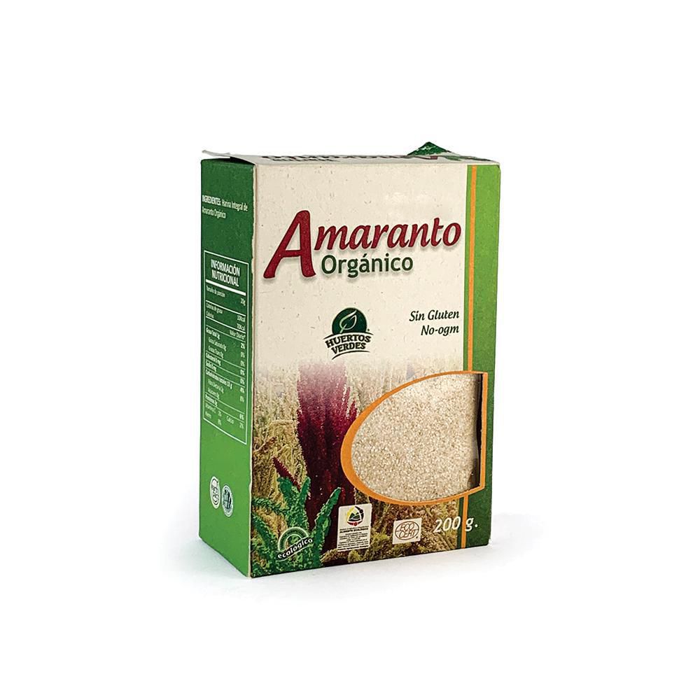 Amaranto HUERTOS VERDES orgánico sin gluten (200  gr) img #1