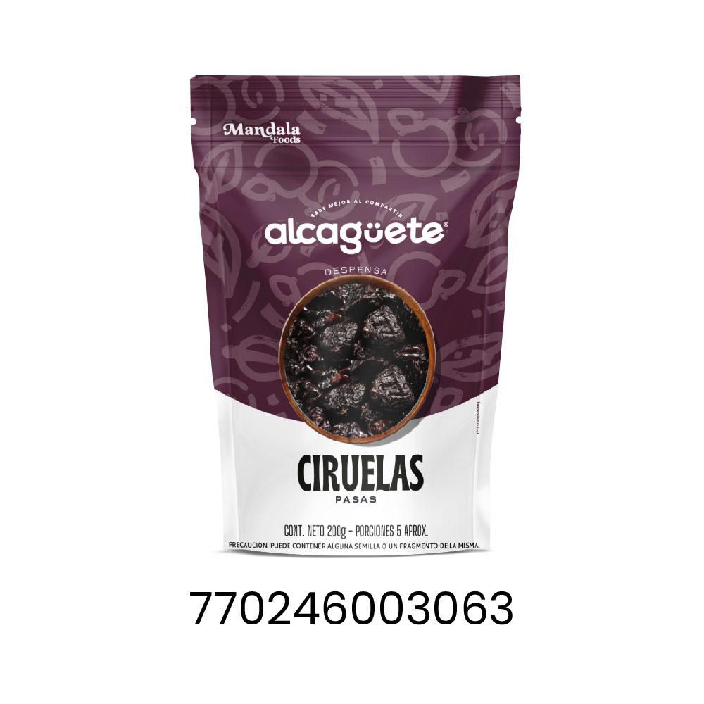 Ciruelas ALCAGUETE pasas (200  gr)