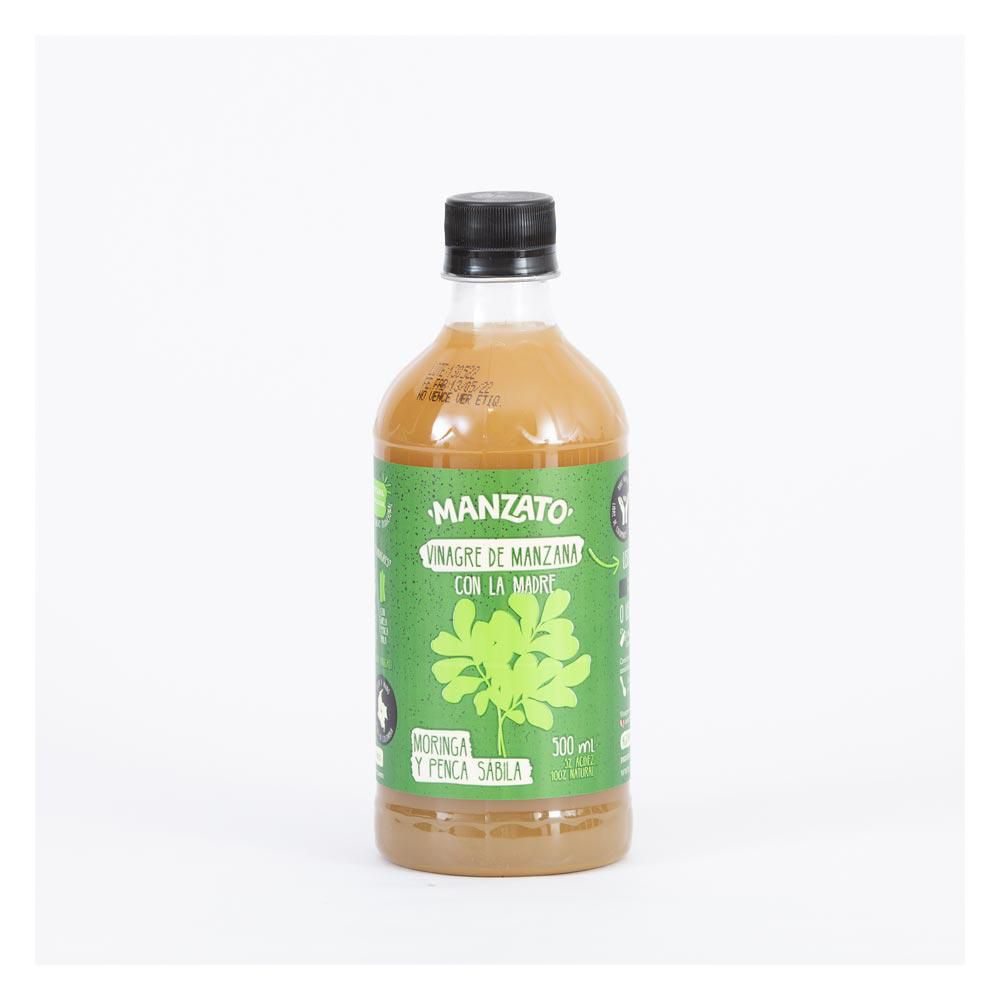 Vinagre de manzana MANZATO moringa (500  ml)