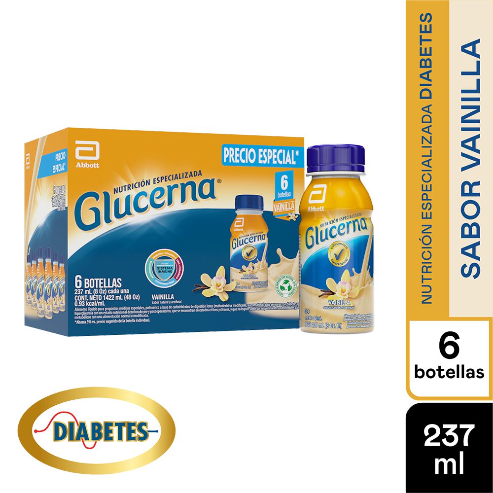 Suplemento GLUCERNA vainilla (1422  ml)
