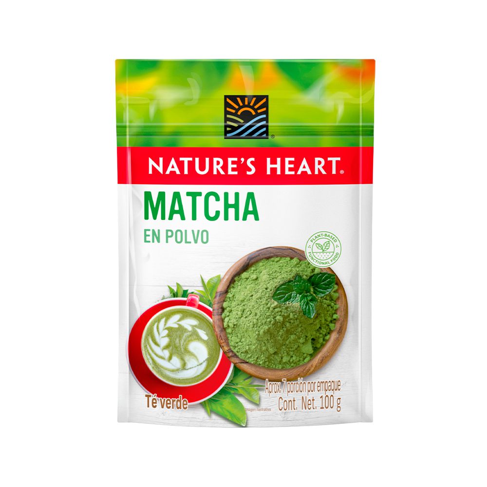 Té NATURES HEART verde foods matcha powder (100  gr)