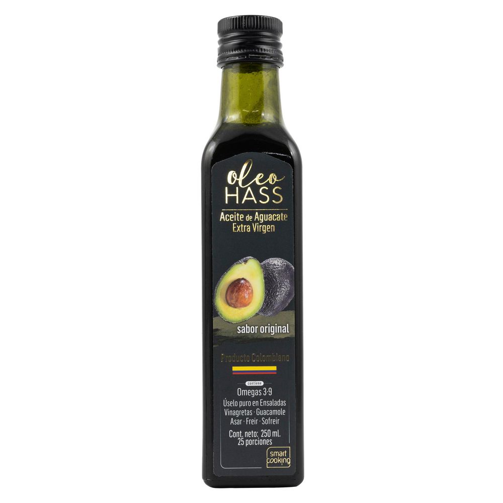 Aceite de aguacate OLEO HASS BODY CARE extra virgen (250  ml)