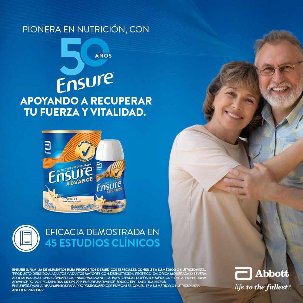 Complemento nutricional ENSURE para adultos sabor a fresa (850  gr) img #5
