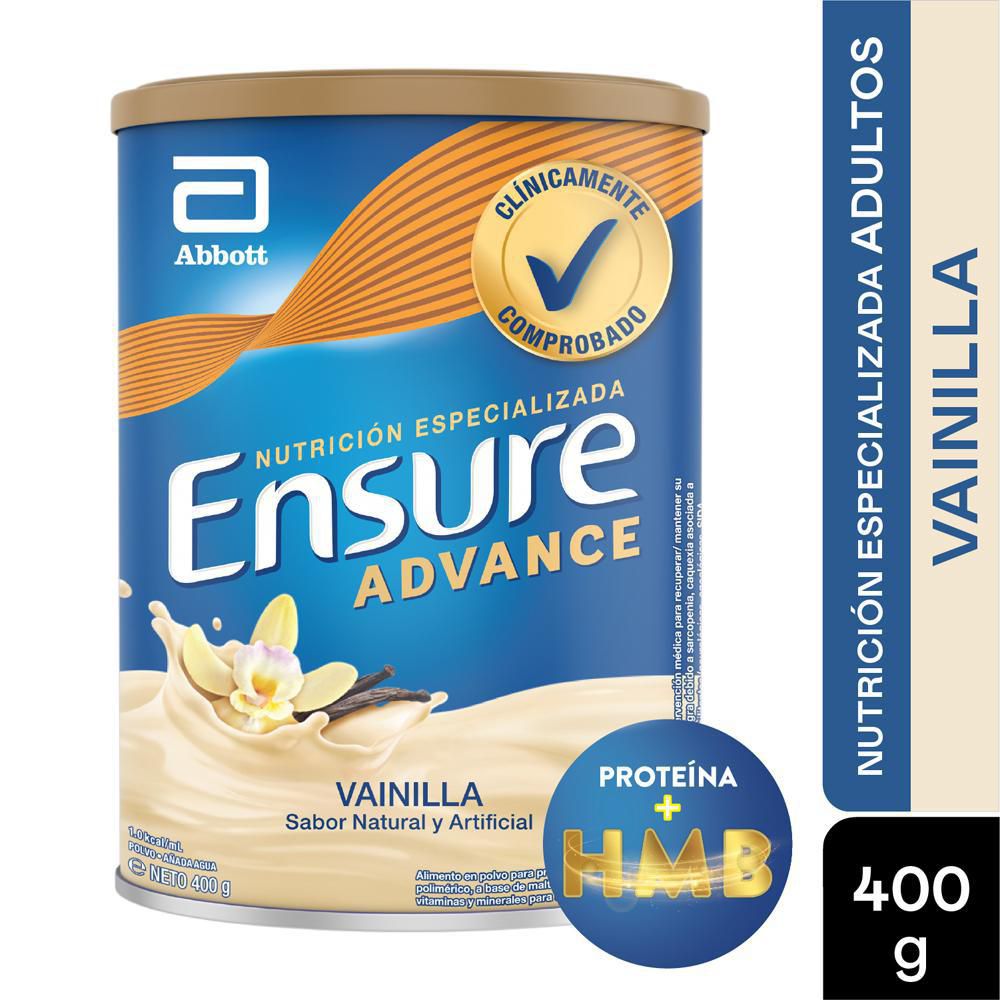 Alimento nutritivo ENSURE vainilla (400  gr) img #1