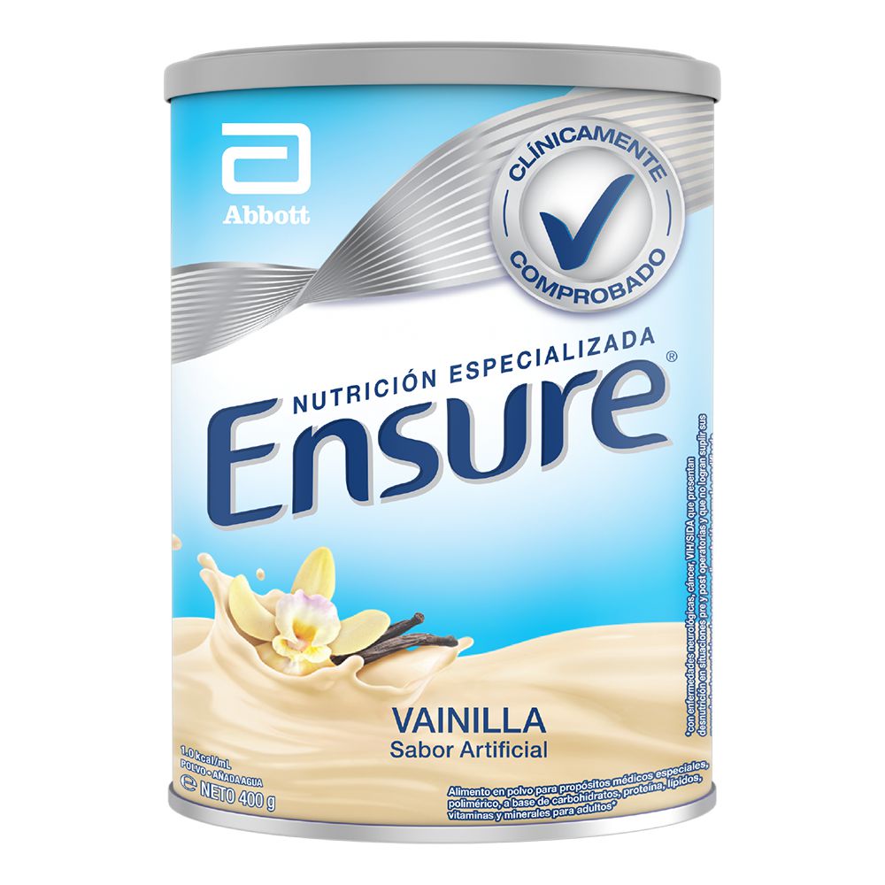 Alimento nutritivo ENSURE vainilla (400  gr) img #2