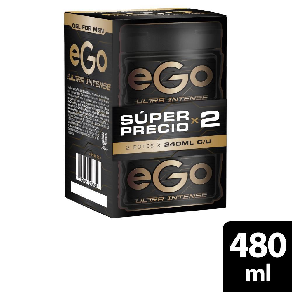 Gel EGO Para El Cabello Ultra Intense (480  ml)