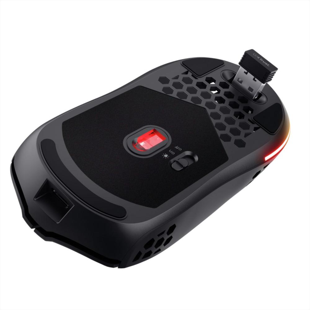 Mouse Trust Gxt929 Helox Gamer Inalambrico Negro img #4