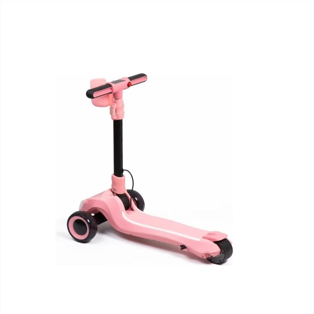 Patineta Eléctrica Infantil Plegable Monopatin Ajustable img #3
