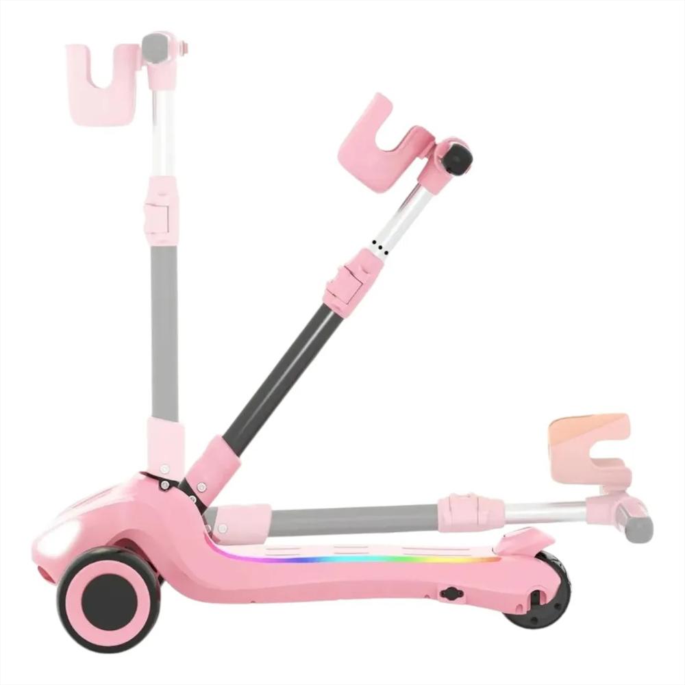Patineta Eléctrica Infantil Plegable Monopatin Ajustable img #4