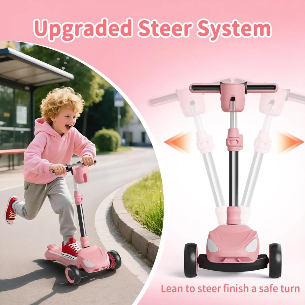 Patineta Eléctrica Infantil Plegable Monopatin Ajustable img #5