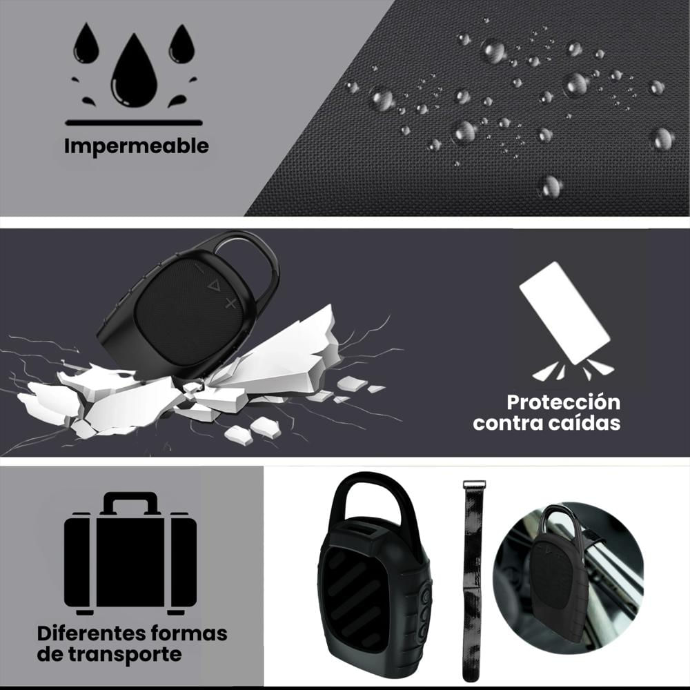 Funda Silicona Para Jbl Clip 5 Forro Protector Resistente img #2