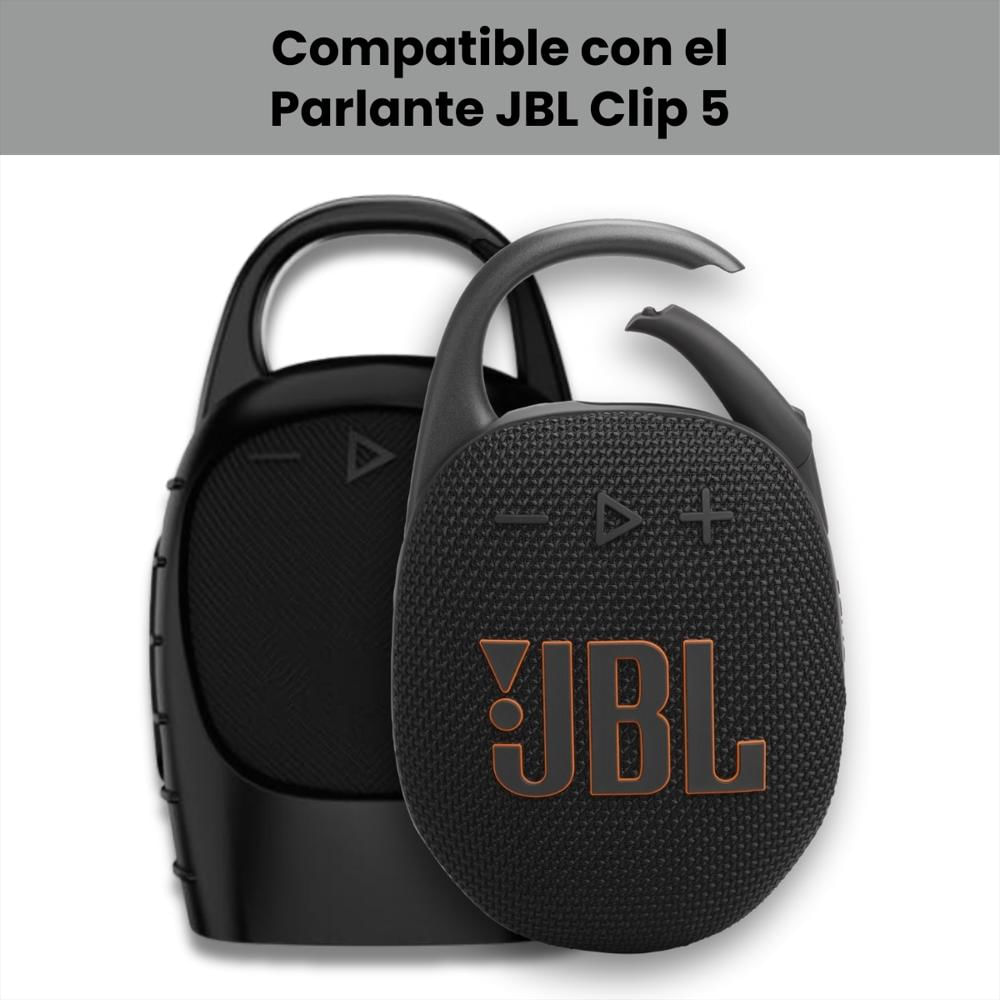 Funda Silicona Para Jbl Clip 5 Forro Protector Resistente img #5