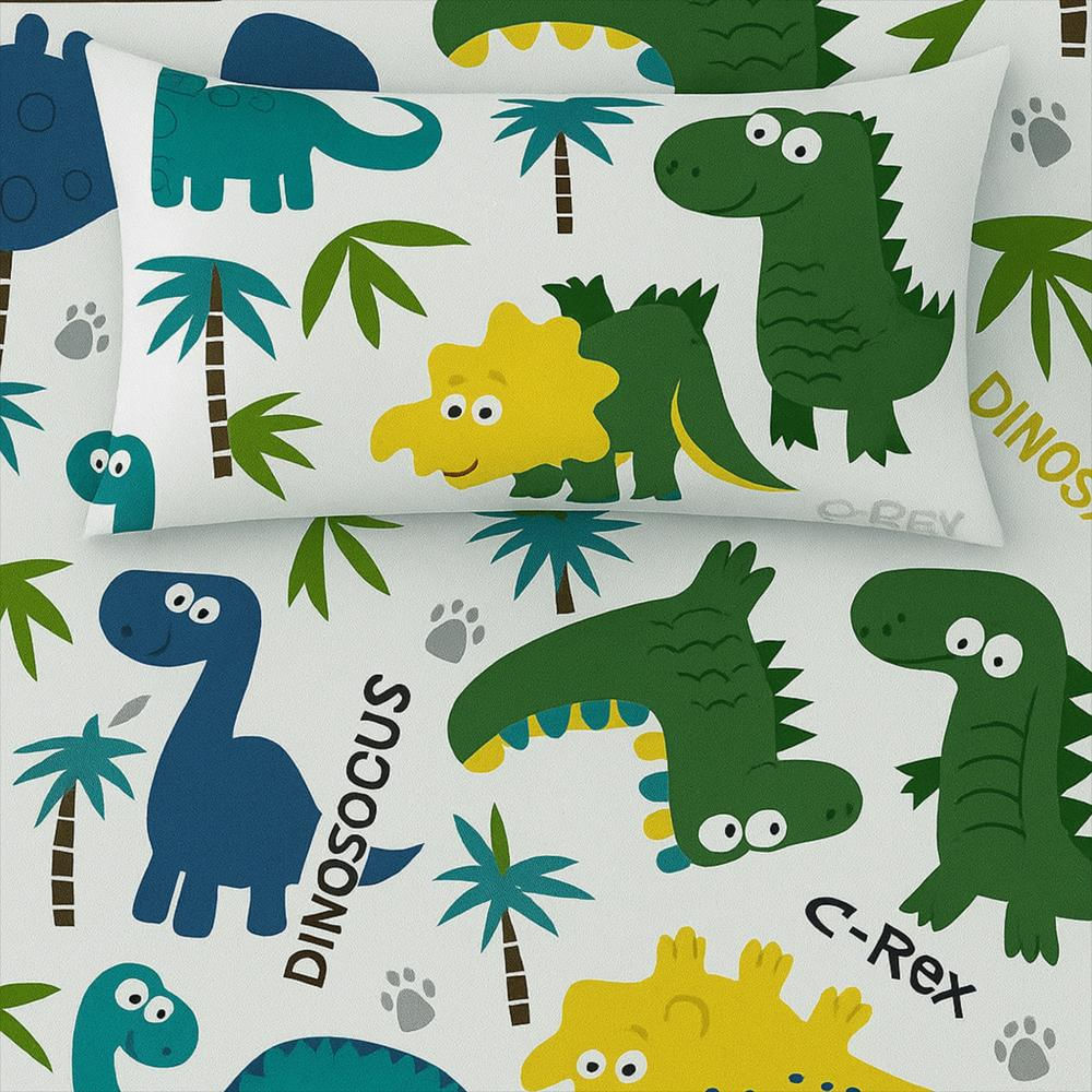 Juego De Sabanas Infantil Dinosaurios img #3
