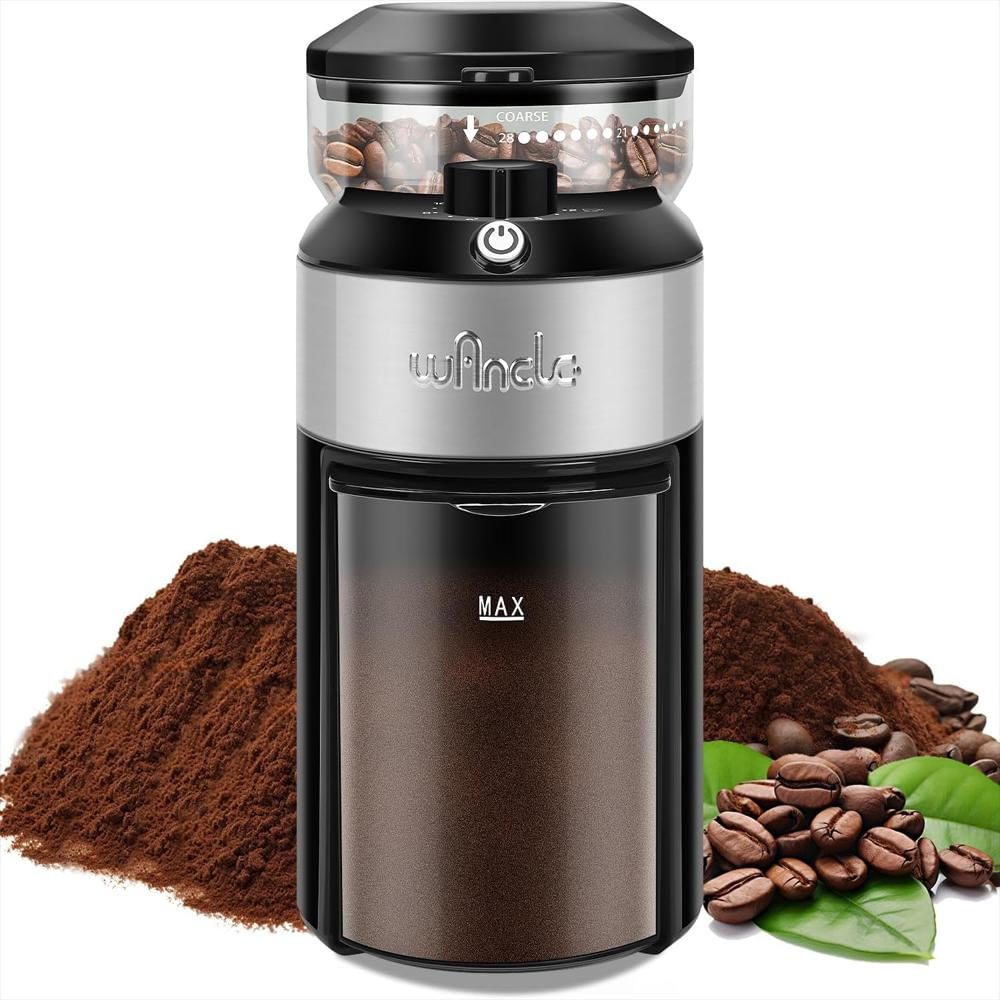 Molino De Cafe Electrico Con Selector De Molienda 28 Ajustes img #1