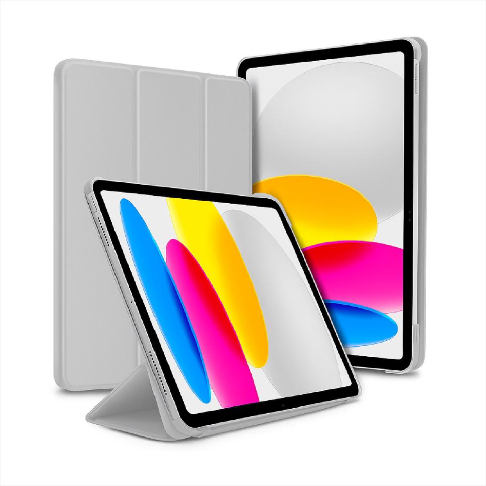 Estuche Protector Smart Case Para Ipad 10.9 10 Generacion 2022 Color Gris