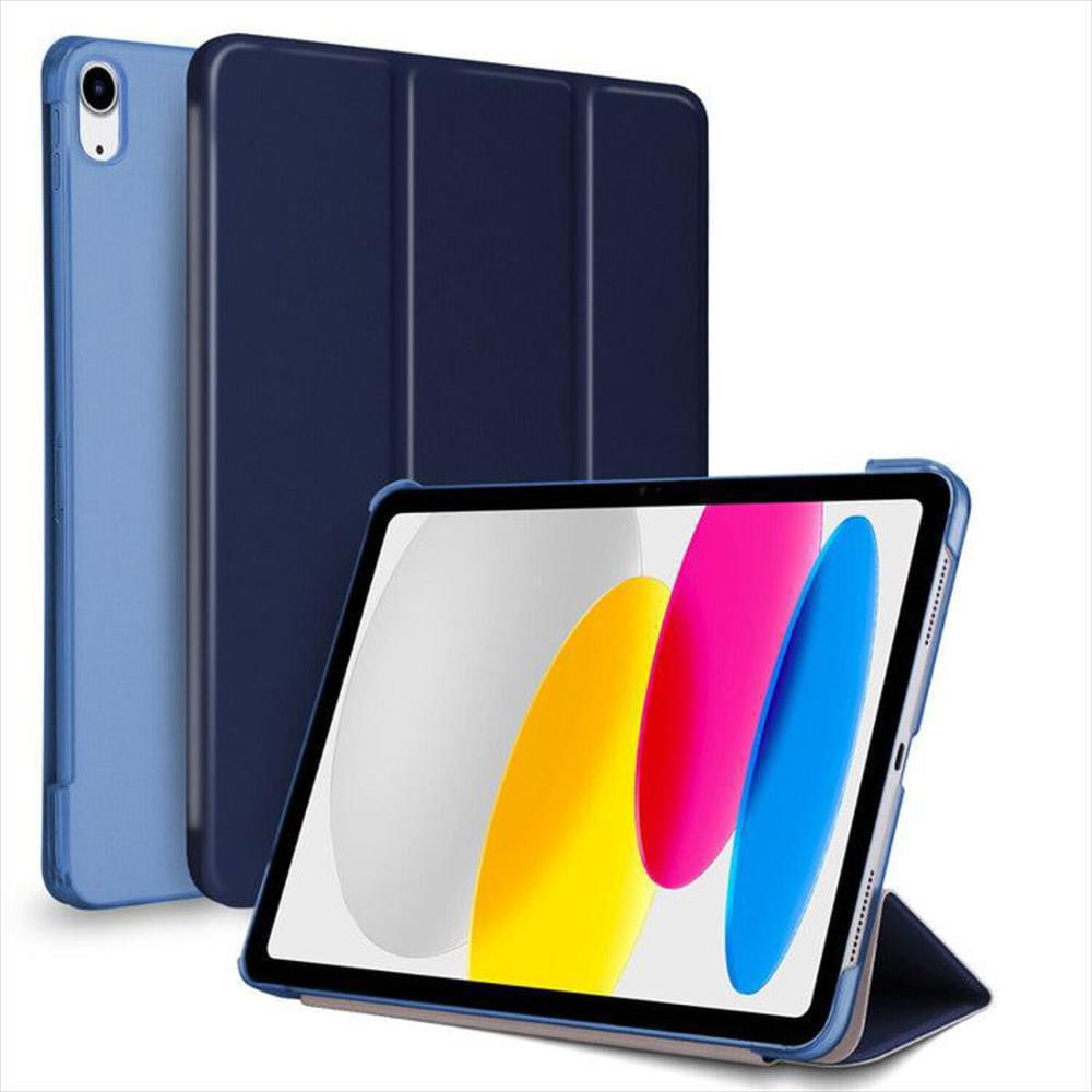 Estuche Protector Smart Case Para Ipad 10.9 10 Generacion 2022 Color Azul Oscuro