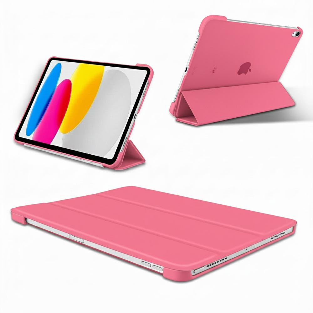 Estuche Protector Smart Case Para Ipad 10.9 10 Generacion 2022 Color Rosado img #2