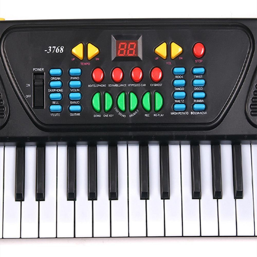 Piano Electrónico De Juguete Infantil Para Juego Musical img #2