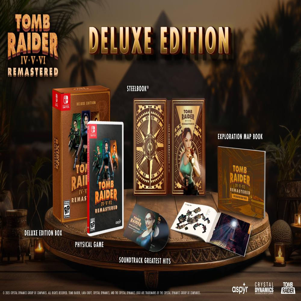 Videojuego Tomb Raider Iv Vi Remastered Para Nintendo Switch img #3