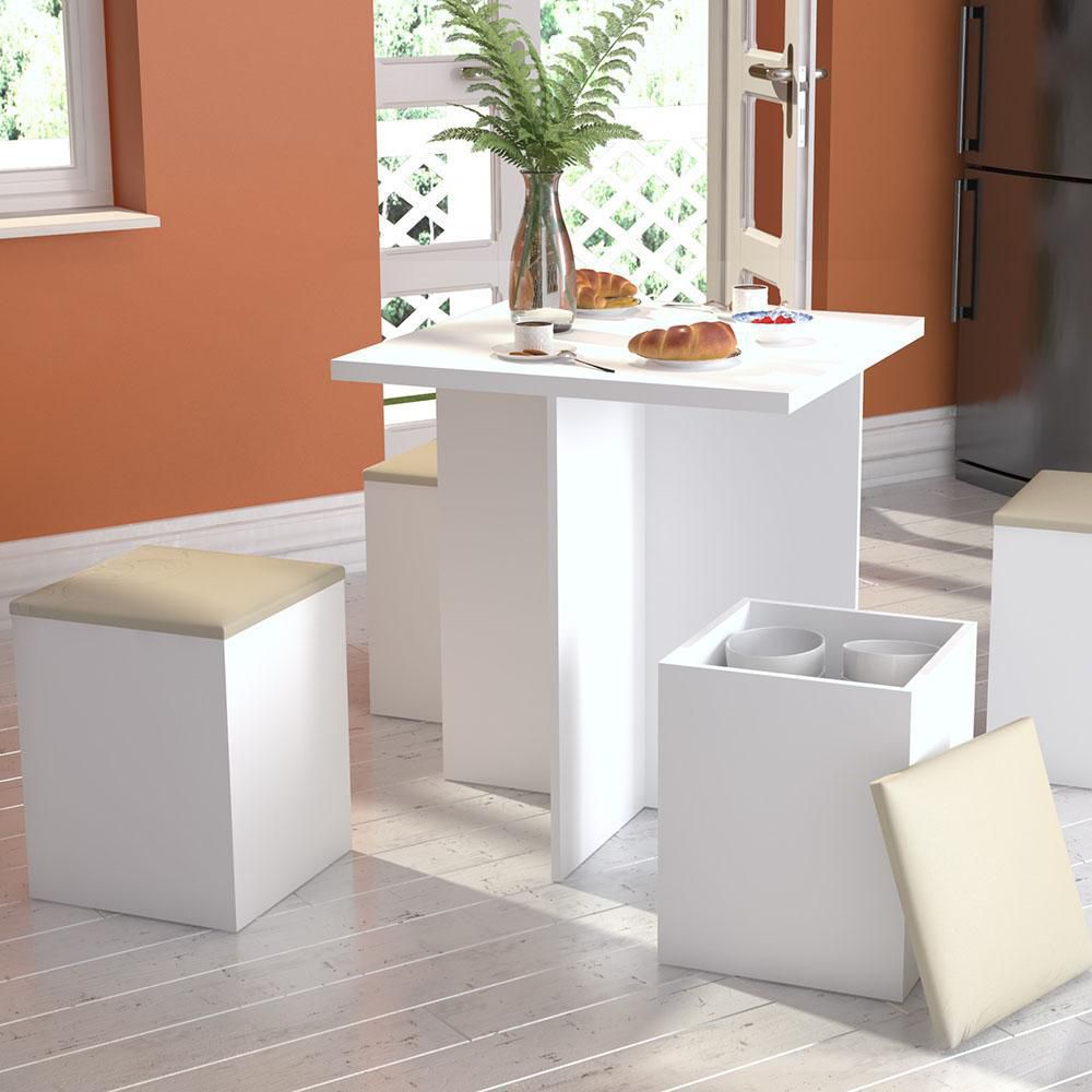 Juego De Comedor 4 Puestos FINLANDEK CON120110BG img #3