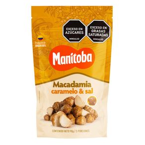 Macadamia MANITOBA caramelo y sal (90  gr)