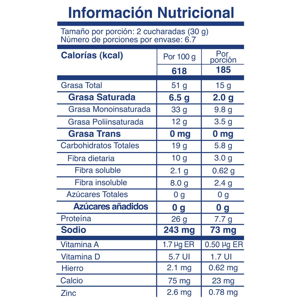 Maní MANITOBA con sal (200  gr) img #3
