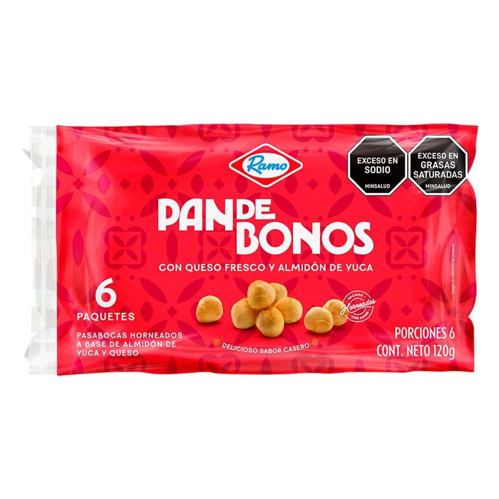 Pasabocas RAMO con queso fresco almidón yuca (120  gr) img #1