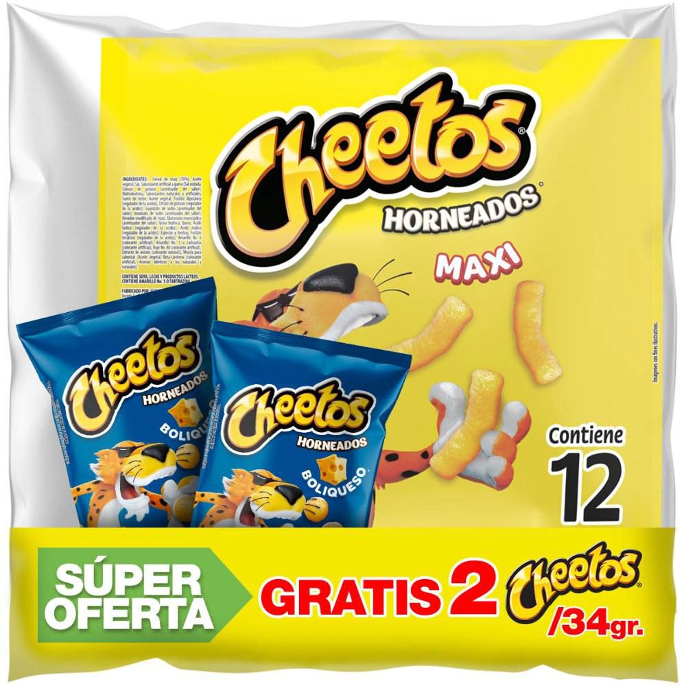 Pasabocas CHEETOS horneados maxi (180  gr) img #1