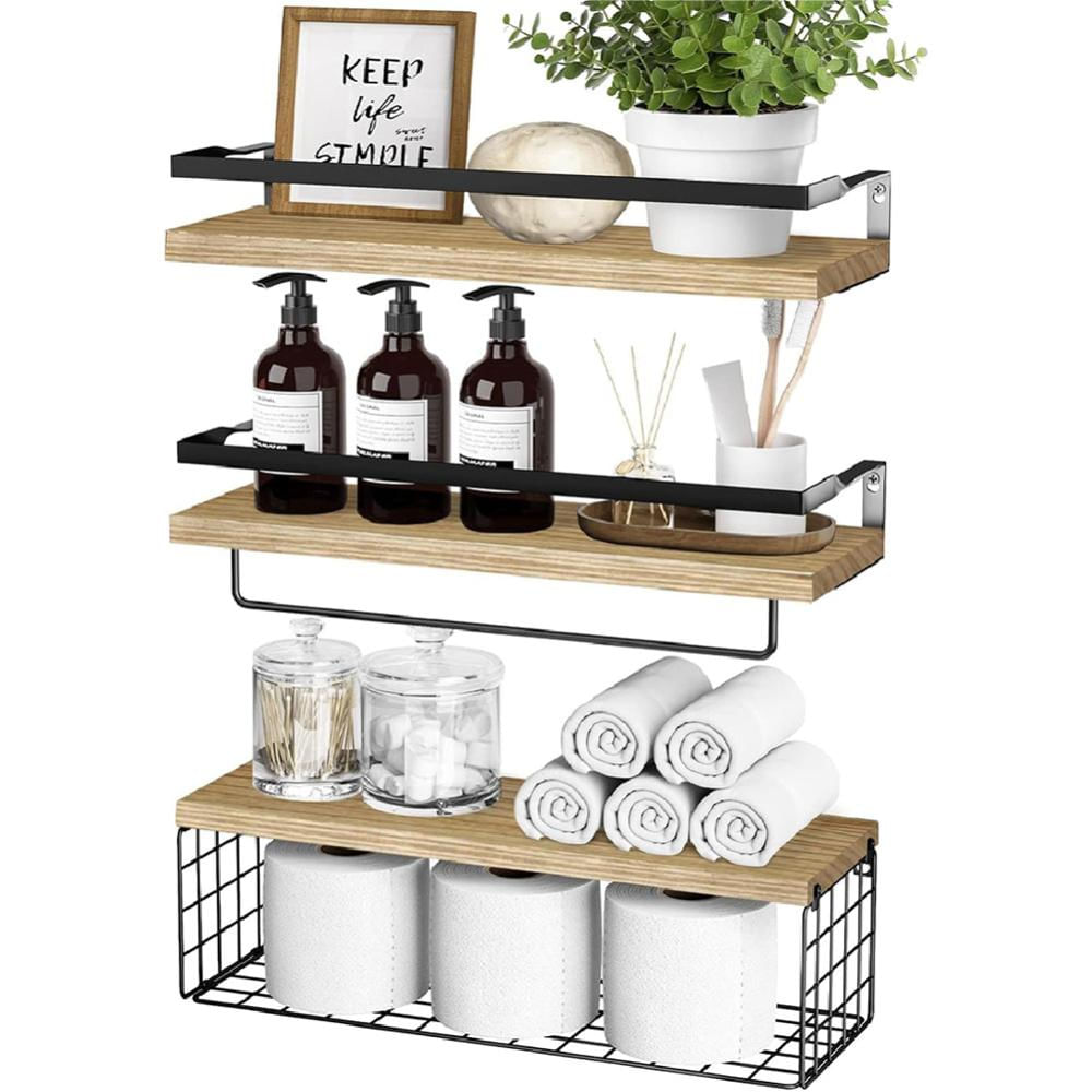 Repisas Flotantes Decorativas Modernas Set X3 Estantes Hogar img #1