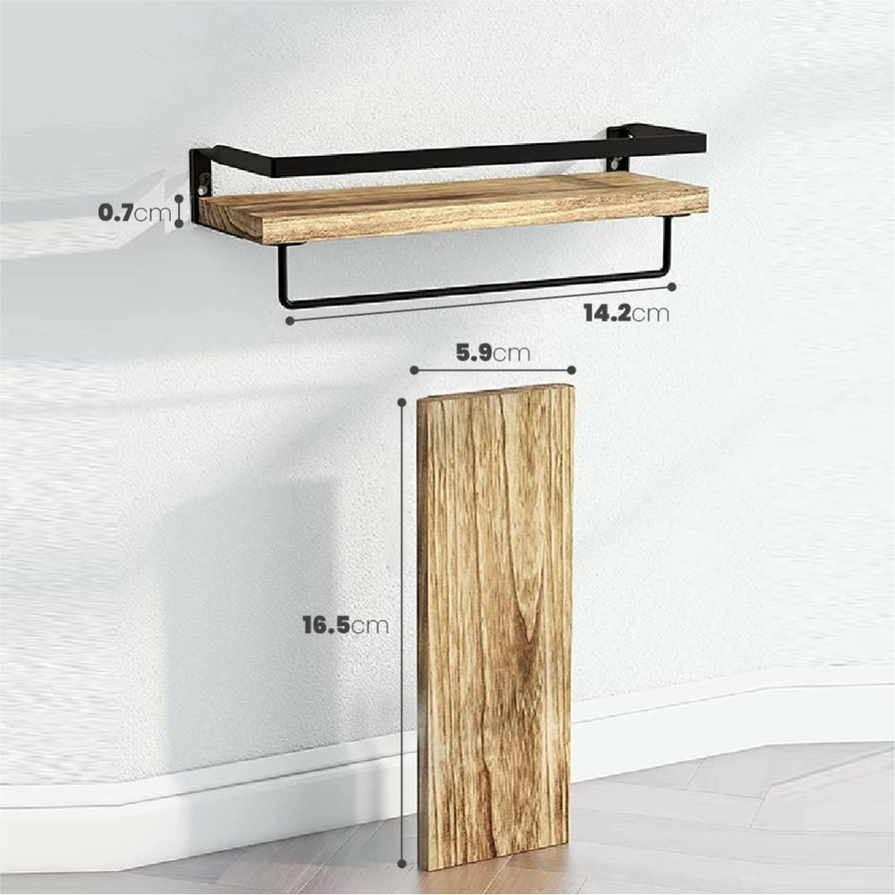 Repisas Flotantes Decorativas Modernas Set X3 Estantes Hogar img #3