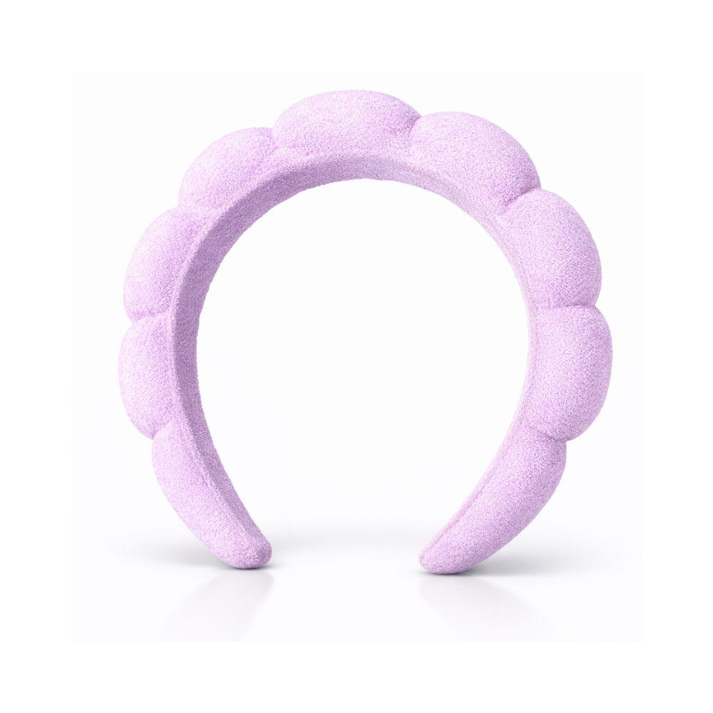 Diadema Balaca Puffy Skincare Lila img #2