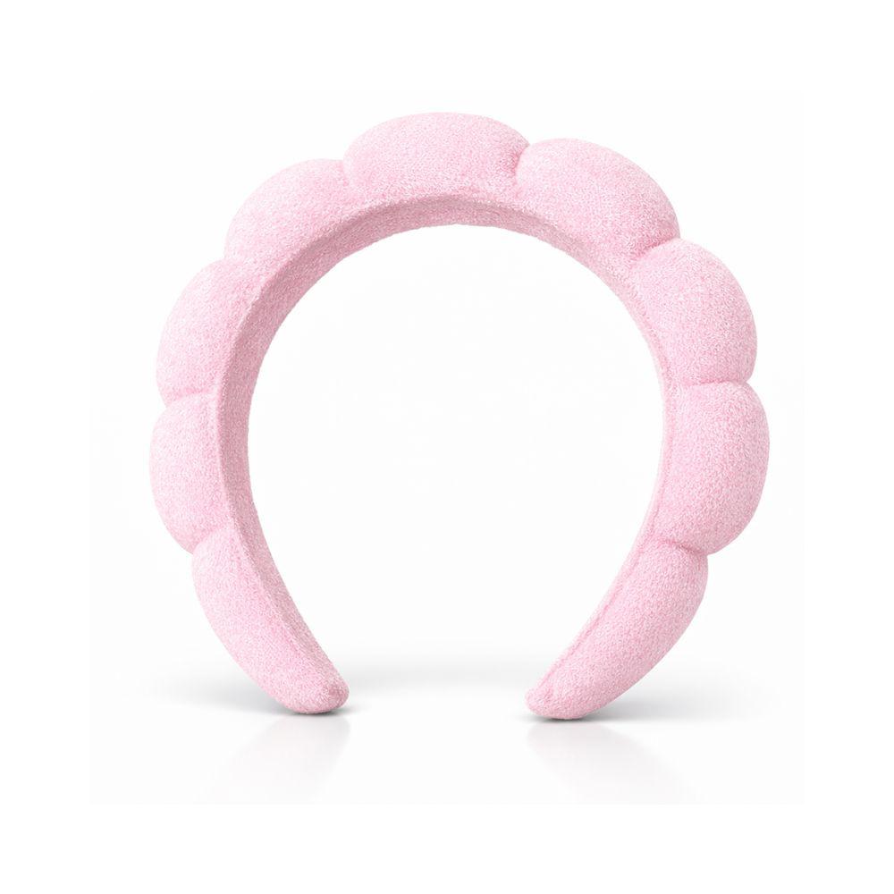 Diadema Balaca Puffy Skincare Rosada img #2
