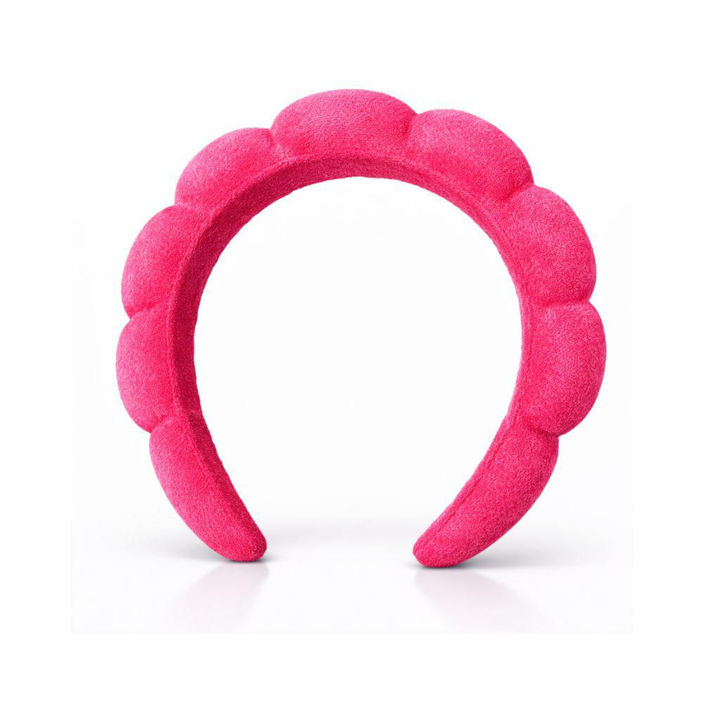Diadema Balaca Puffy Skincare Rosa Chicle img #2