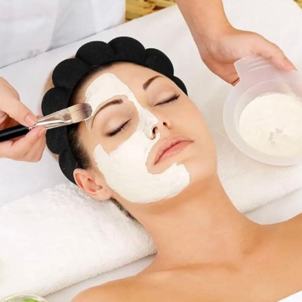 Diadema Balaca Puffy Skincare Beige img #4