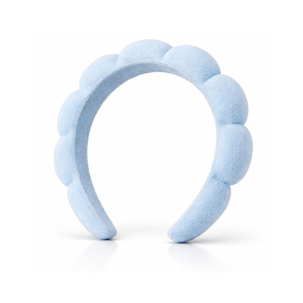 Diadema Balaca Puffy Skincare Azul Claro img #2