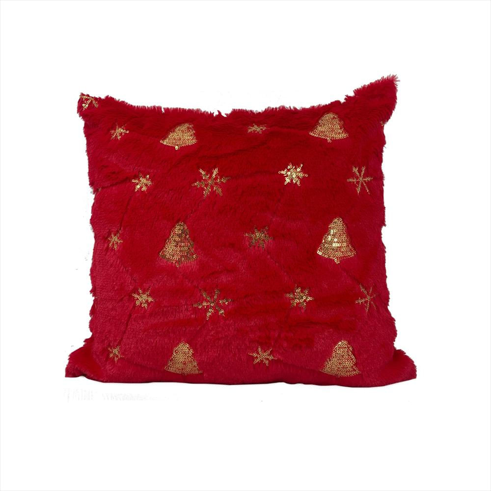 Cojín Navideño Suave Navidad + Relleno 45X45cm Refalsacia img #1