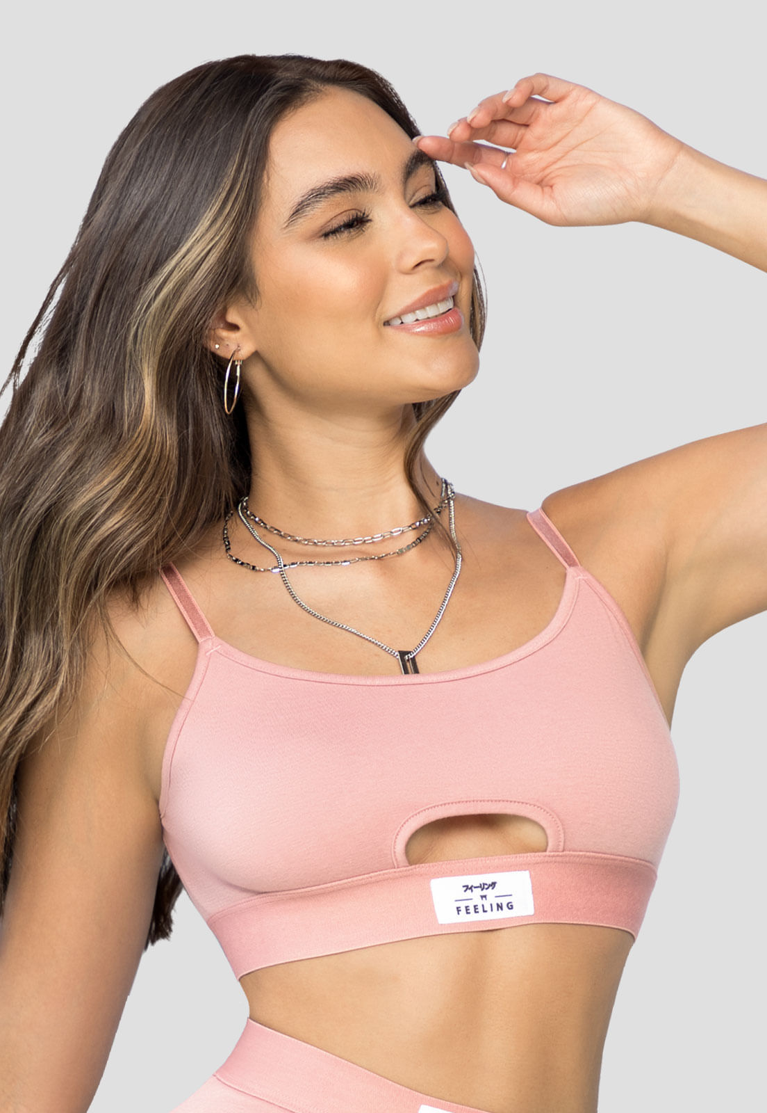 Mujer Rosa Polvo Fi 101530