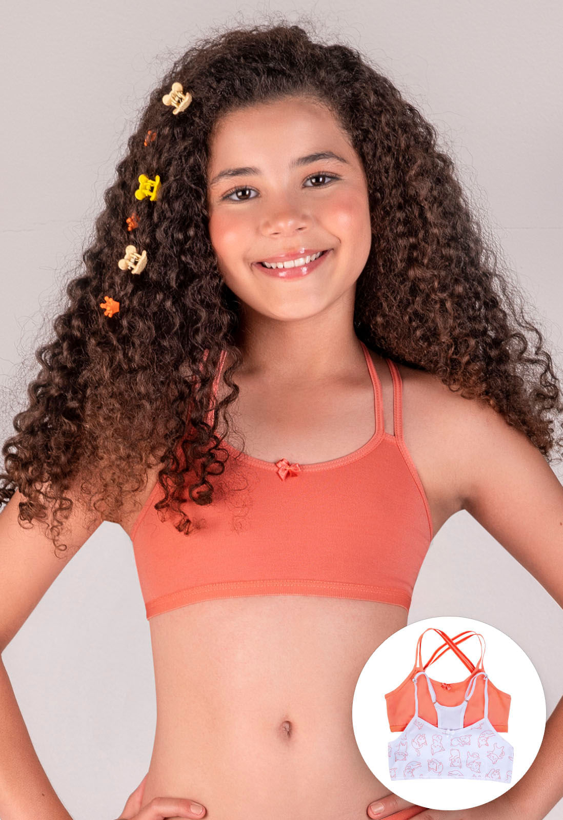 Top Paq X2 Infantil Mandarina FI 10005353