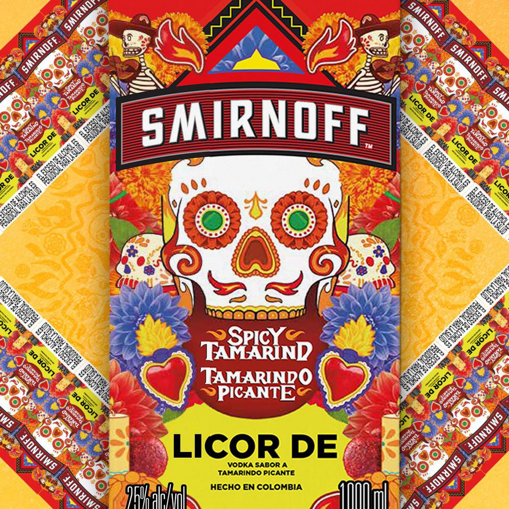 Vodka SMIRNOFF spicy tamarind (1000  ml) img #3