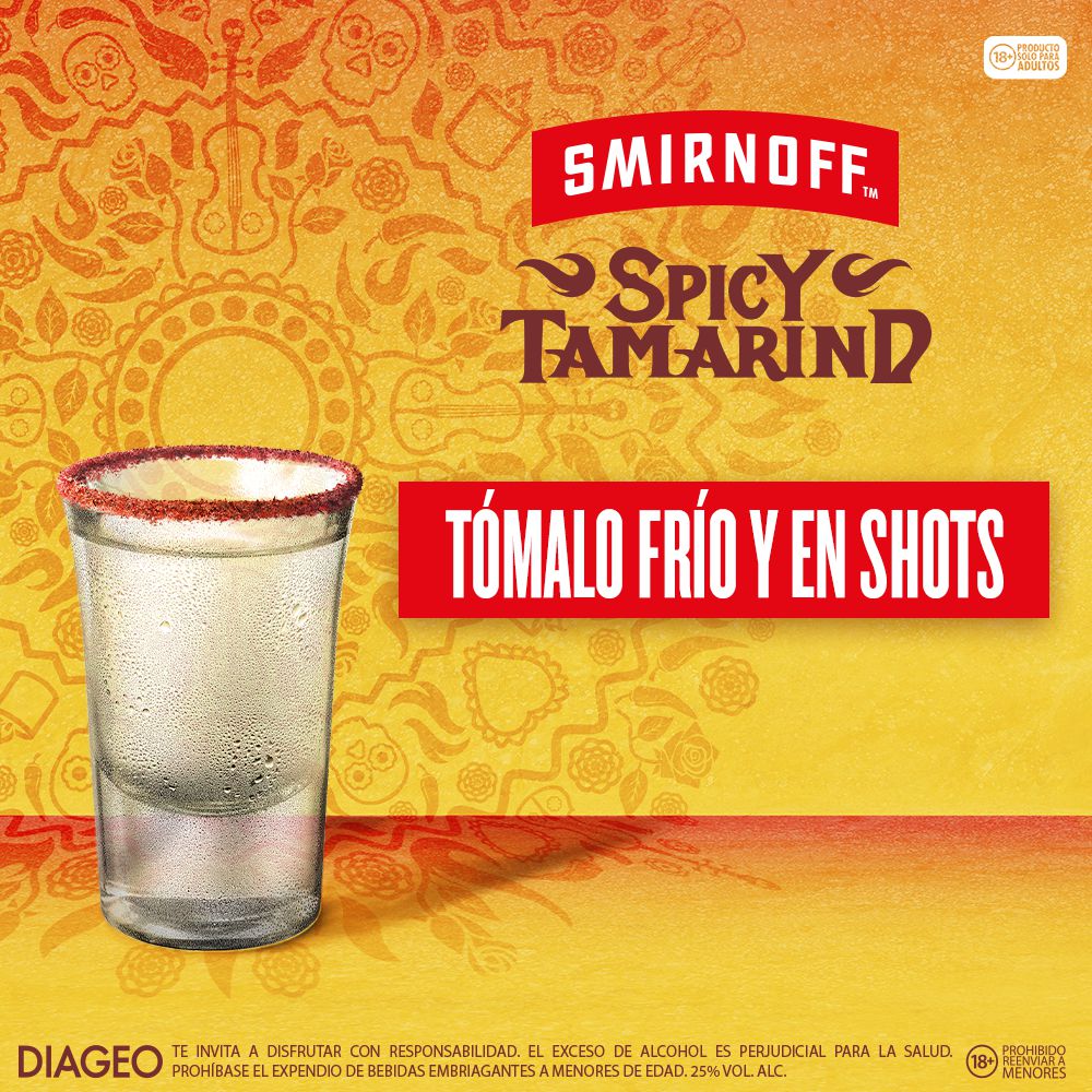 Vodka SMIRNOFF spicy tamarind (1000  ml) img #4
