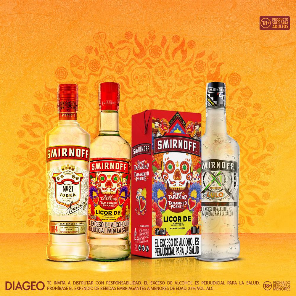 Vodka SMIRNOFF spicy tamarind (1000  ml) img #6