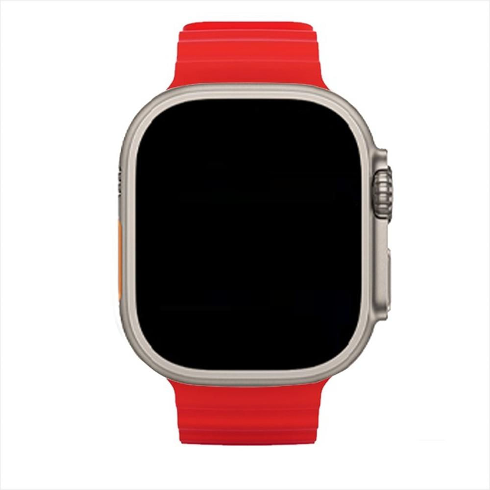 Reloj Inteligente Táctil S800 Ultra Max Resistente Al Agua 49Mm Rojo img #3