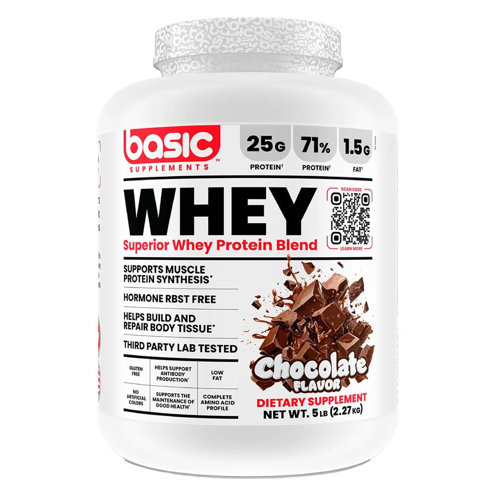 Whey Basic 5 Libras Chocolate img #1