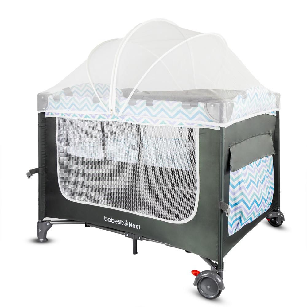 Cuna Corral Bebe Colecho Colecho Nest Con Cambiador BEBESIT img #2