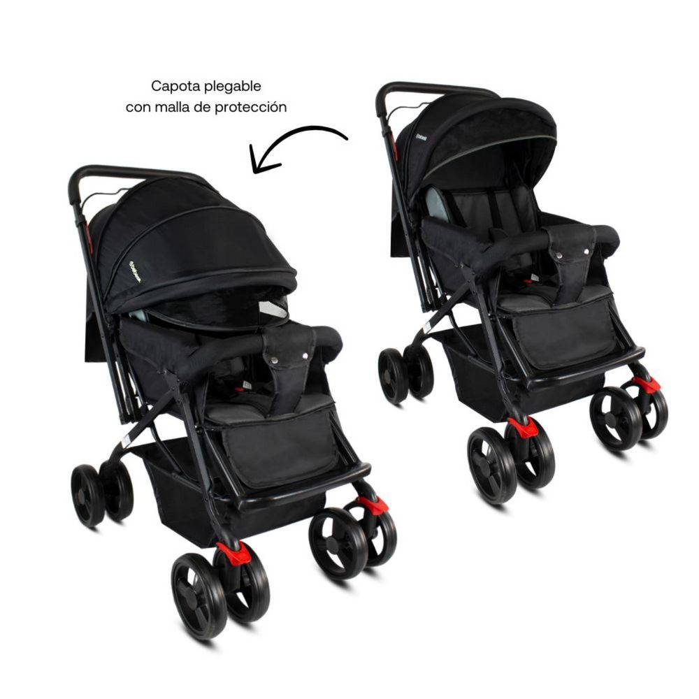 Coche De Bebe Tipo Moises manilar reversible Roma BEBESIT img #4