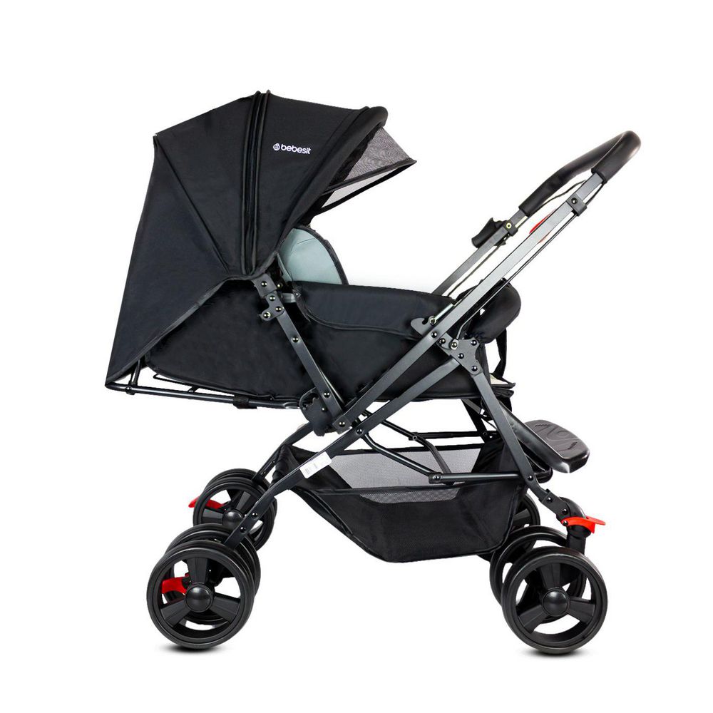 Coche De Bebe Tipo Moises manilar reversible Roma BEBESIT img #5