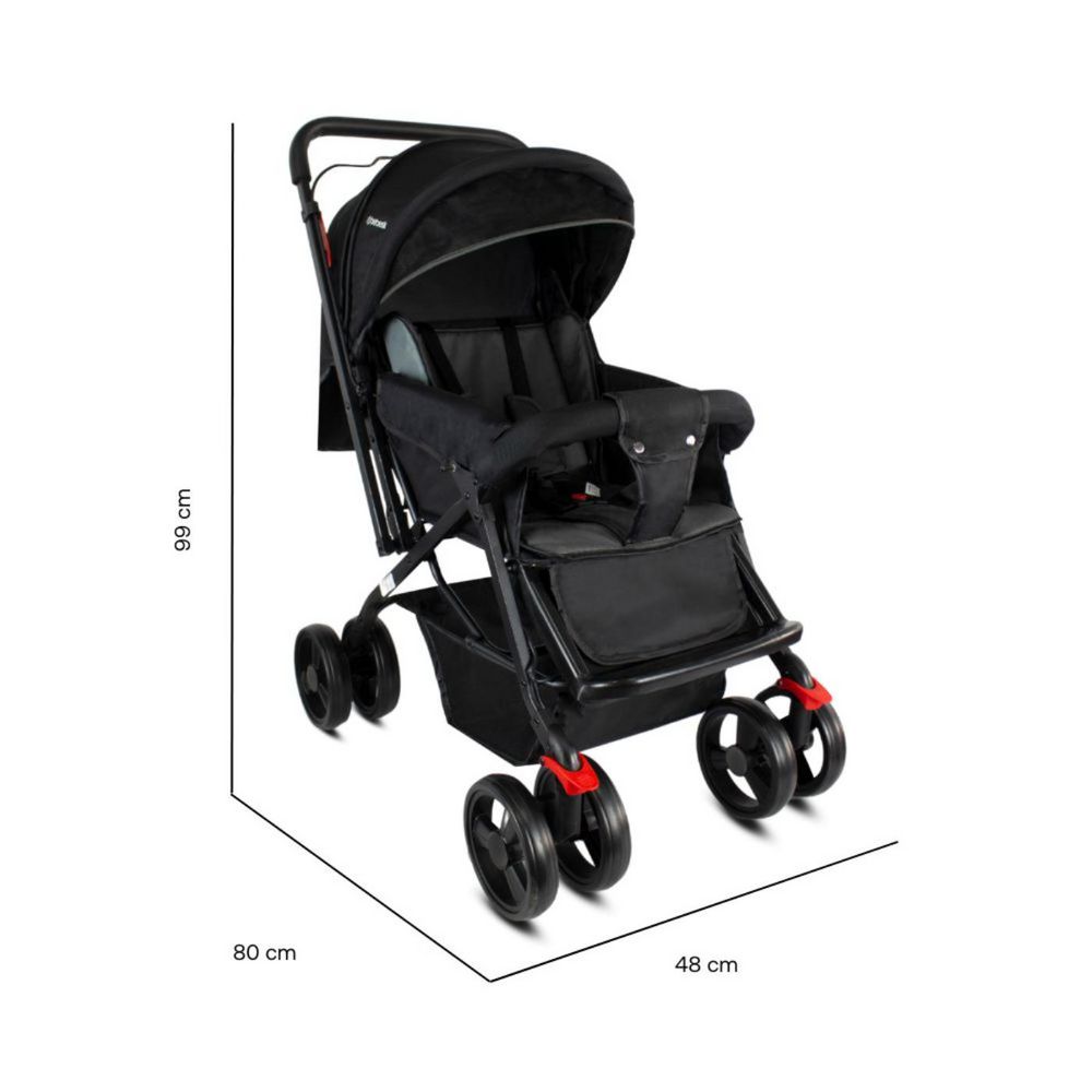 Coche De Bebe Tipo Moises manilar reversible Roma BEBESIT img #8